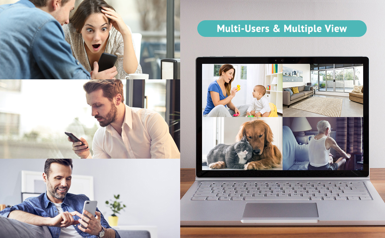 LaView 4MP Cameras for Home Security